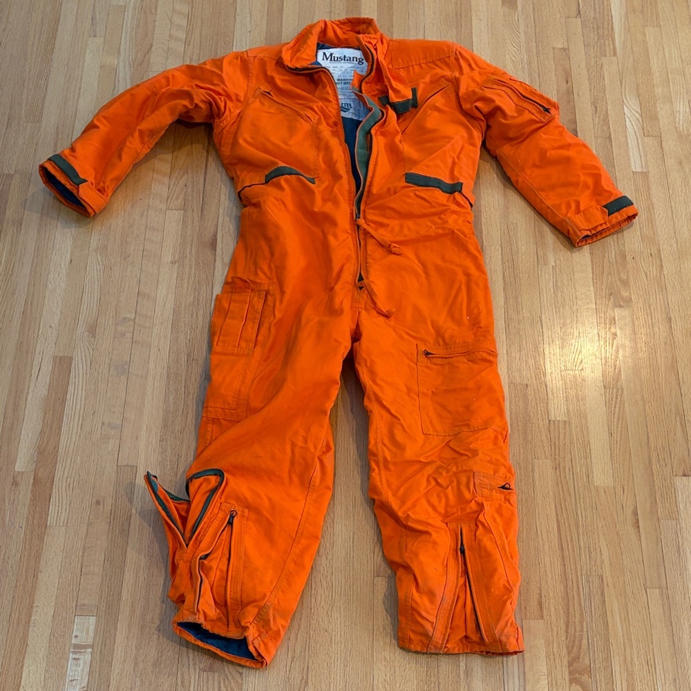Men's Aviation Flight Suit Coveralls size Medium-Large